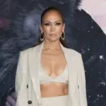 Jennifer Lopez at The Mother Premiere at the Village Theater on May 10^ 2023 in Westwood^ CA