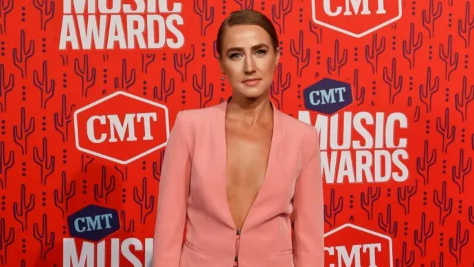 Ingrid Andress attends the 2019 CMT Music Awards at the Bridgestone Arena on June 5^ 2019 in Nashville^ Tennessee.