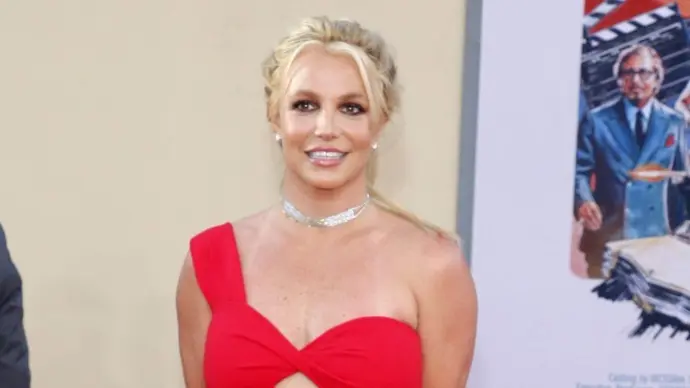 Britney Spears at the Los Angeles premiere of 'Once Upon a Time In Hollywood' held at the TCL Chinese Theatre IMAX in Hollywood^ USA on July 22^ 2019.