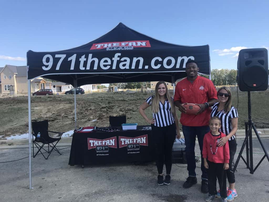Uitvoeren wees onder de indruk motto Joshua Perry and 97.1 The Fan at Evans Farm on September 29, 2018 | The Fan  97.1 FM