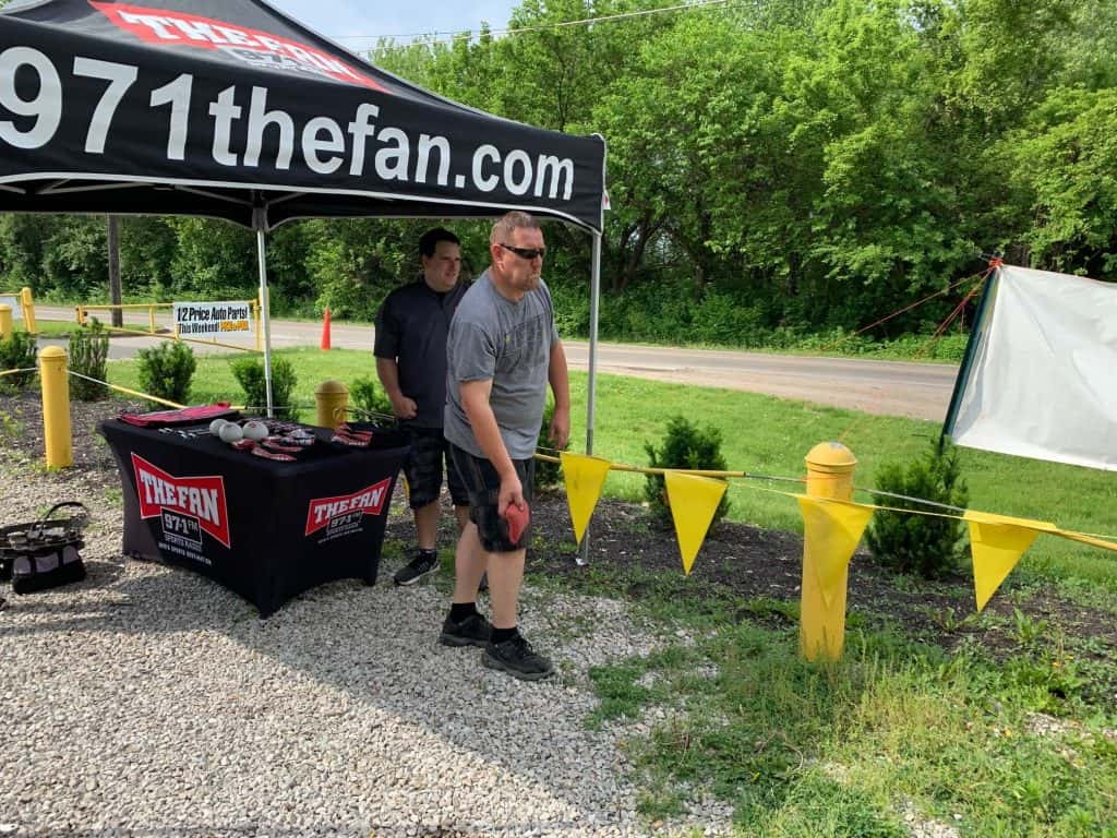 97.1 The Fan at PickNPull on May 26, 2019 WBNS Columbus, OH