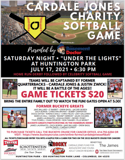 Cardale Jones Charity Softball Game | The Fan 97.1 FM