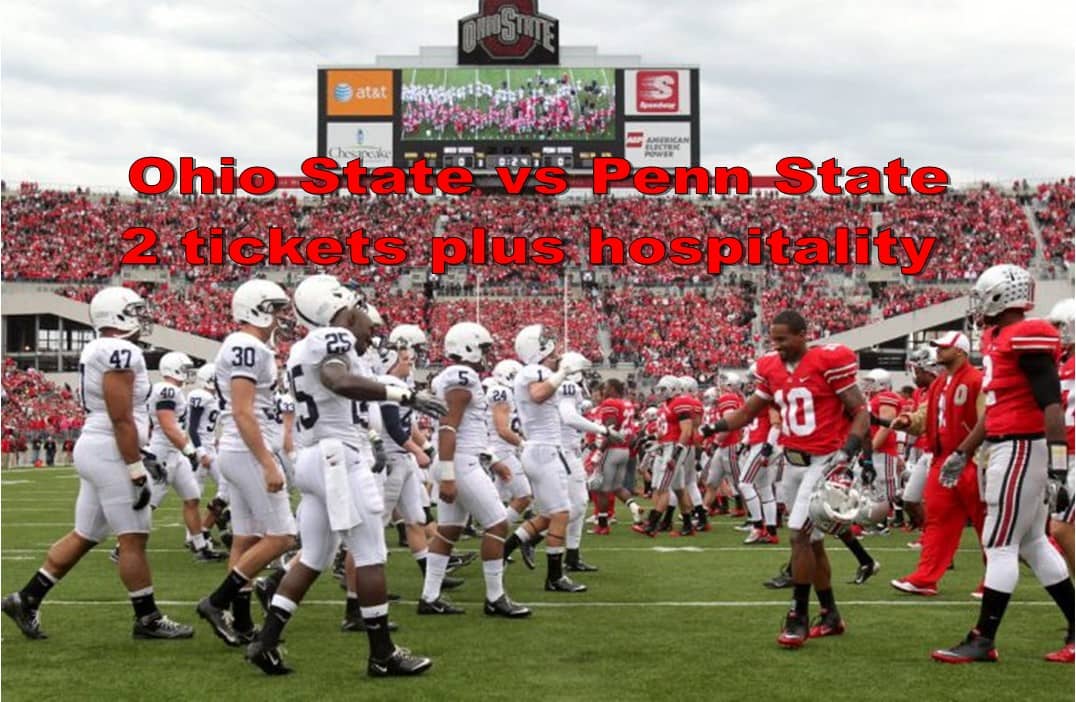 Auction Ohio State vs Penn State tickets plus hospitality The Fan 97