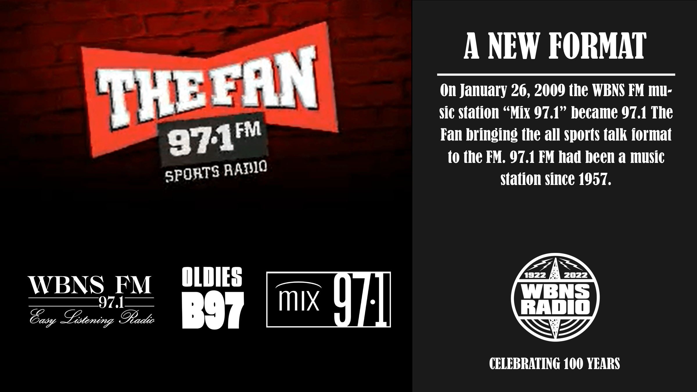 Wbns 100 the fan 97 1 fm