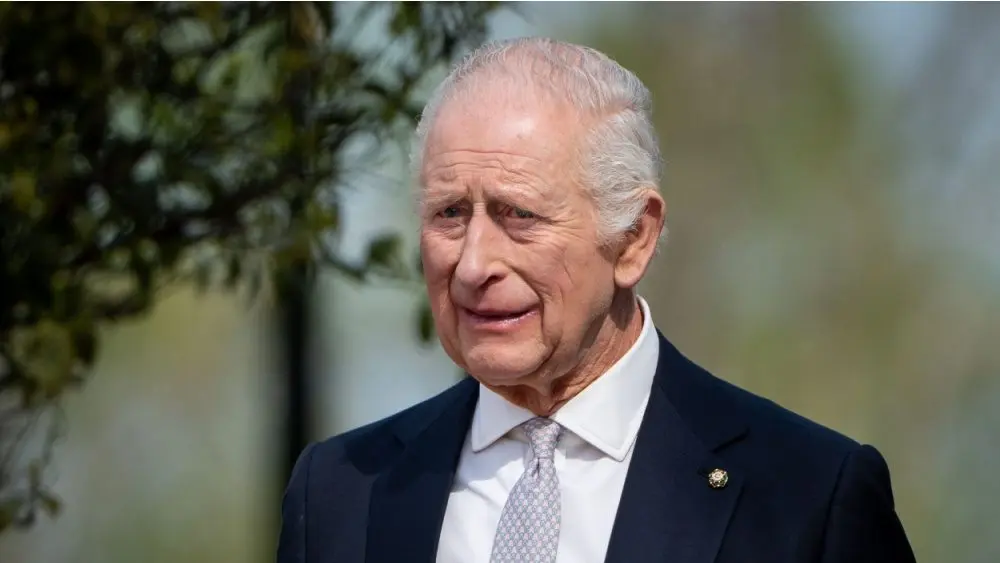 King Charles III at Villa Doria Pamphilj Rome^ Italy - April 10^ 2025