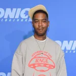 Kid Cudi arrives for ‘Sonic 2’ Hollywood Premiere on April 05^ 2022 in Westwood^ CA