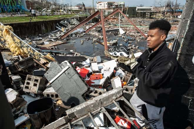 Tennessee Cooking Tennessee Tornado Cleanup Food Handouts Q95FM