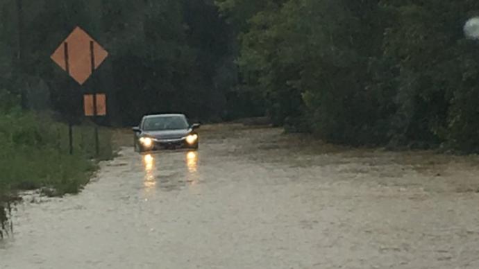 flood-waters