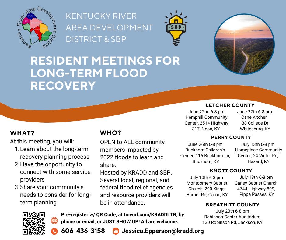 The Kentucky River Area Development District Hosting Resident Meetings for Flood Victims - Vimarsana News
