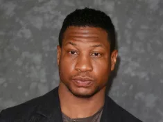 Jonathan Majors at Cineworld Leicester Square in London^ England. February 15^2023.