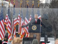 Donald Trump at Washington DC^ USA Jan 6 2021: Riots in DC