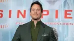 US actor Chris Pratt attends the "Sin Piedad" (Mercy) photocall at Four Seasons Hotel on January 09^ 2026 in Madrid^ Spain.
