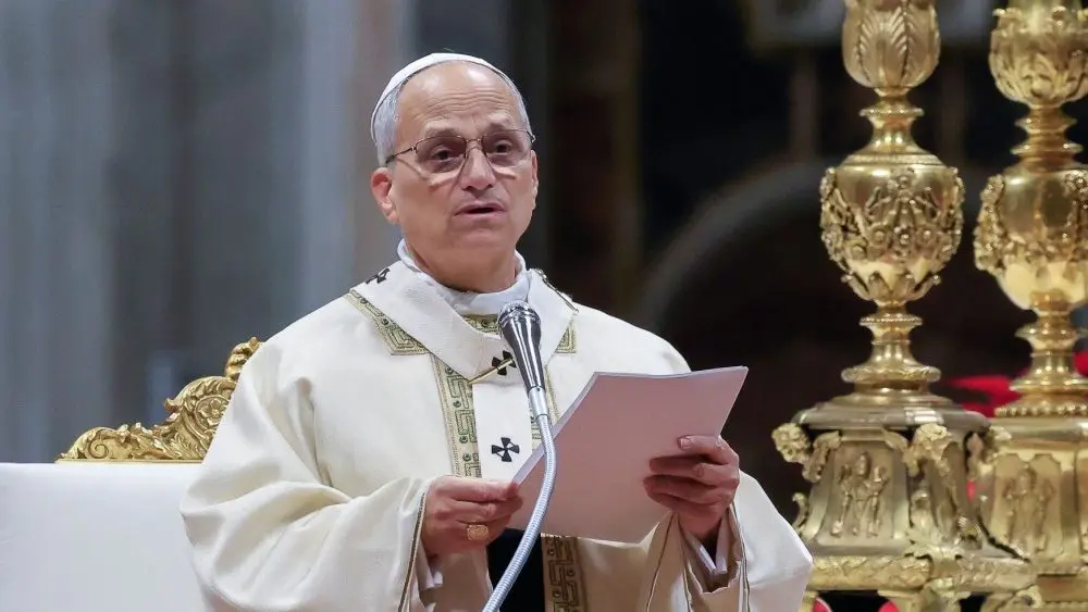 Pope Leo XIV celebrates Mass for the Epiphany feast in St. Peter’s Basilica at the Vatican City on January 6^ 2026