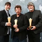 Ted Gentry^ Jeff Cook and Randy Owen of Alabama attend the 9th Annual ACM Honors at the Ryman Auditorium on September 1^ 2015 in Nashville^ Tennessee.