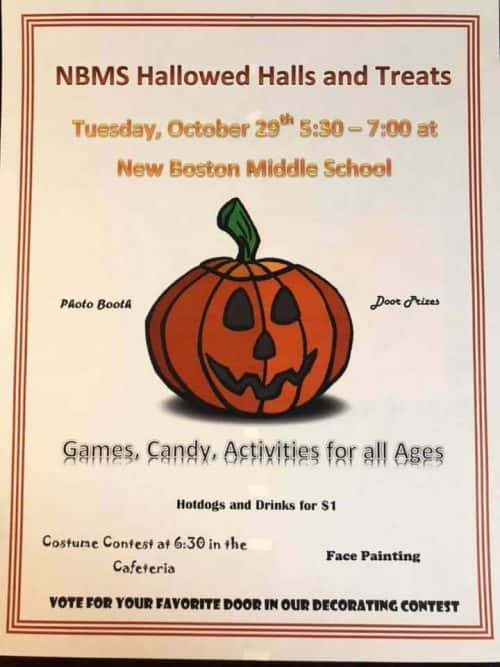 New Boston Hallowed Halls & Treats