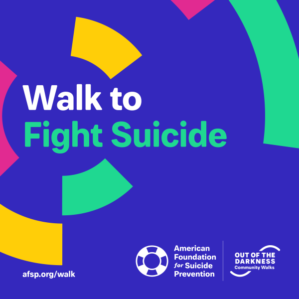 Out of the Darkness Walk This Sunday