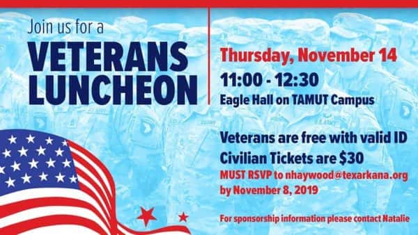 Veterans Luncheon at TAMU-T