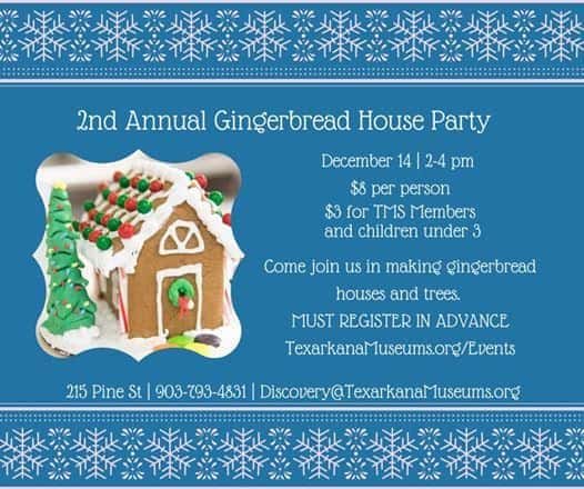 2nd Annual Gingerbread House Party