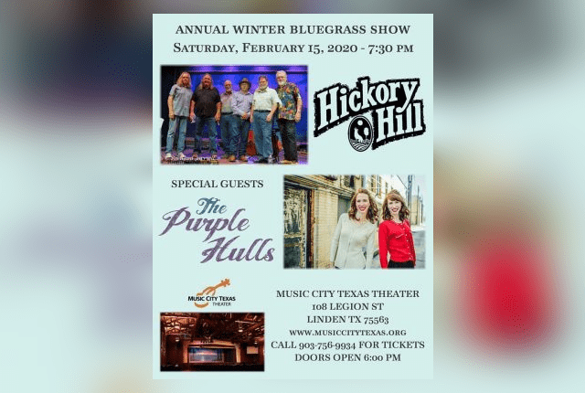 Winter Bluegrass Show in Linden