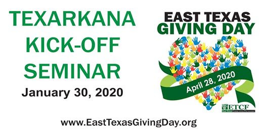 East Texas Giving Day Seminar