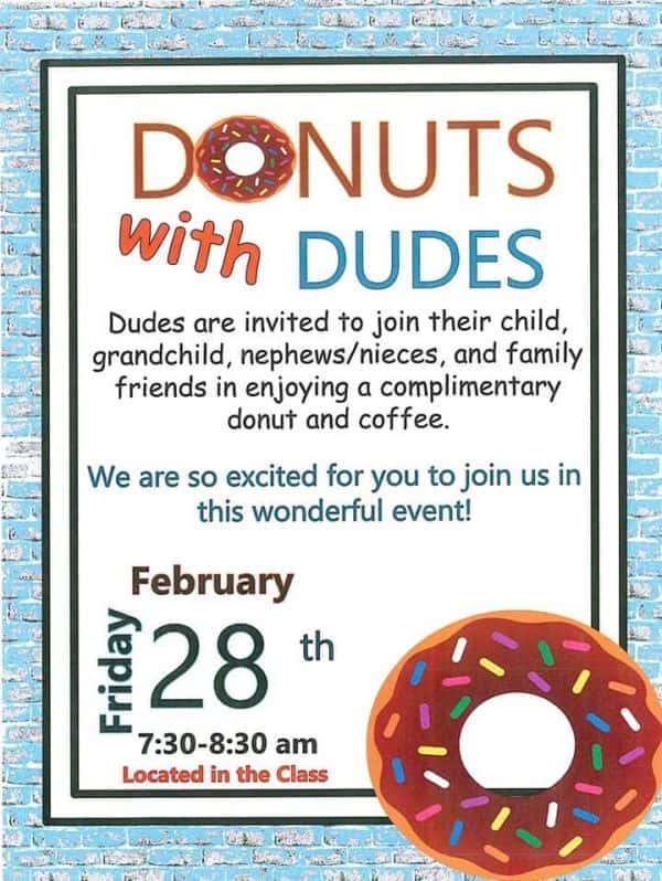 Donuts With Dudes at Maud ISD | 103.9 The Pig