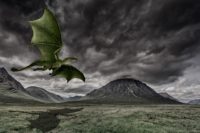 flying-green-dragon_640