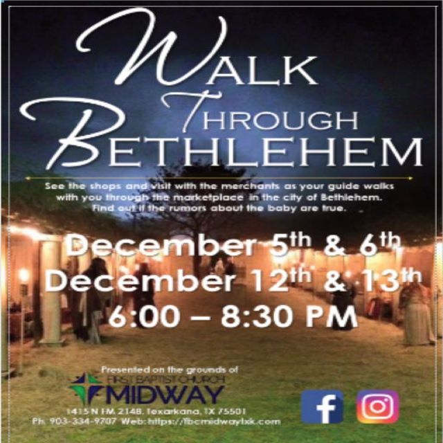 Take ‘A Walk Through Bethlehem’ The River FM