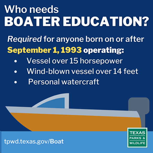 Boater Education Details For Texas 103.9 The Pig