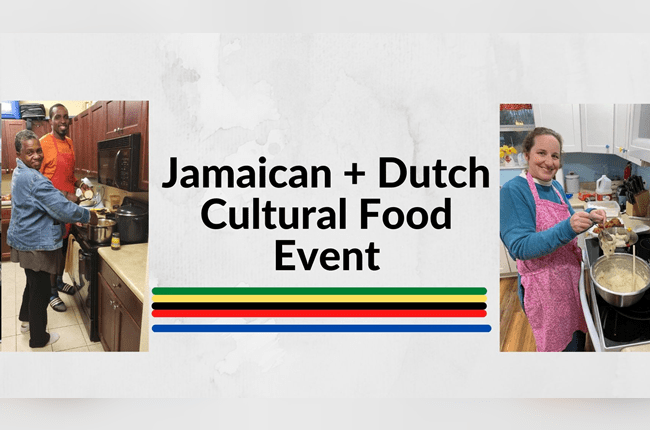 Jamaican and Dutch Cultural Food Event at the Night Mark