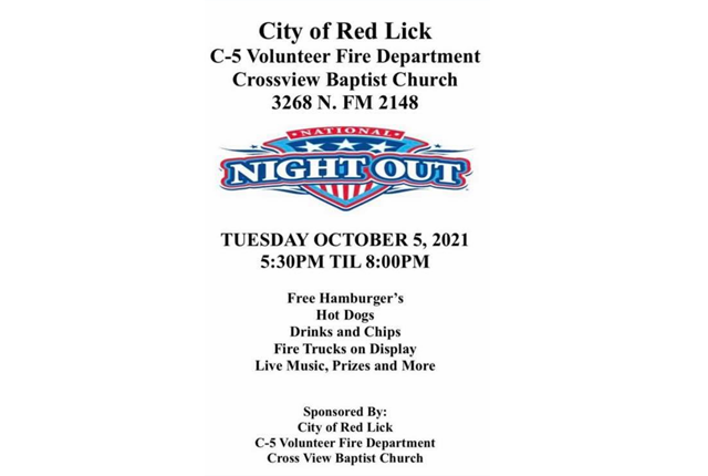 Cross View Baptist Church | Red Lick National Night Out