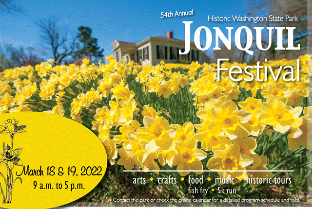 54th Jonquil Festival at Historic Washington State Park | 103.9 The Pig