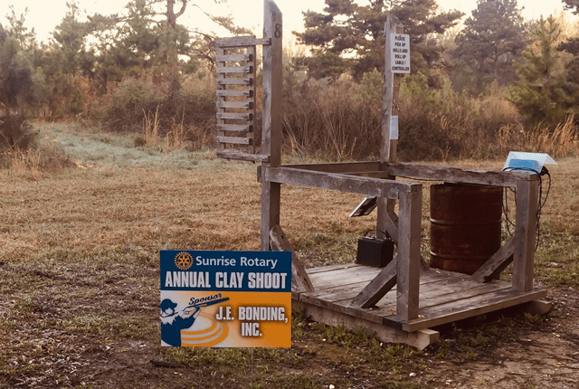 Sunrise Rotary Sporting Clay Tournament & 5 Stand Shoot