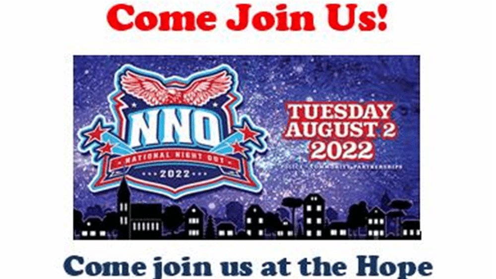 Enjoy National Night Out in Hope