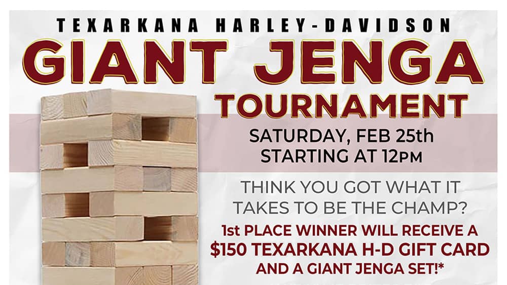 Giant Jenga Tournament