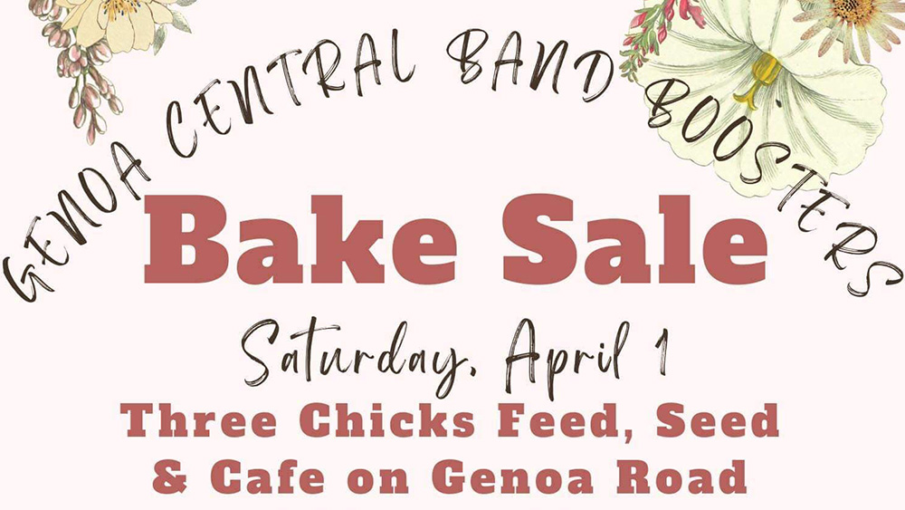 Genoa Band Bake Sale