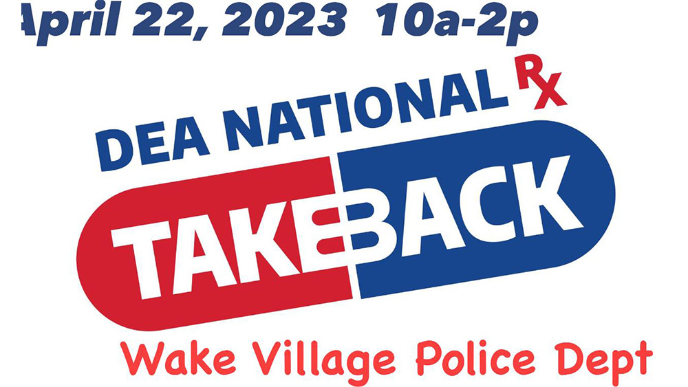 DEA National RX TAKEBACK Wake Village