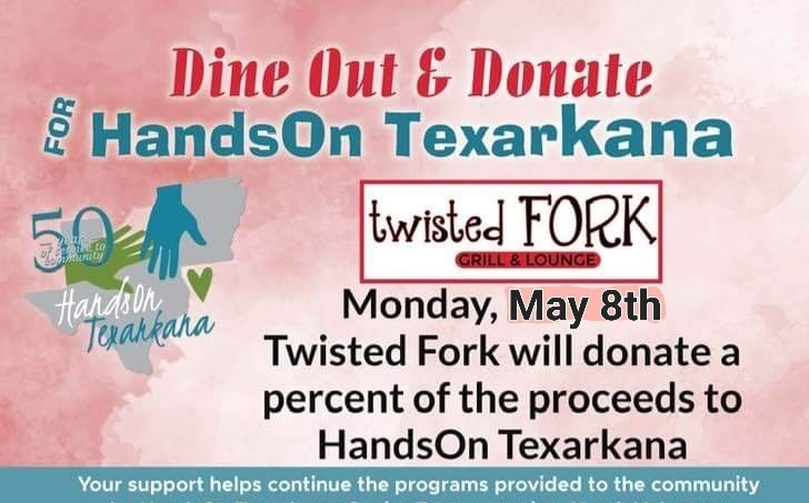 Dine and Donate for HandsOn Texarkana