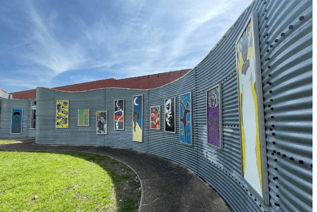 TRAHC Art Wall Summer Camp