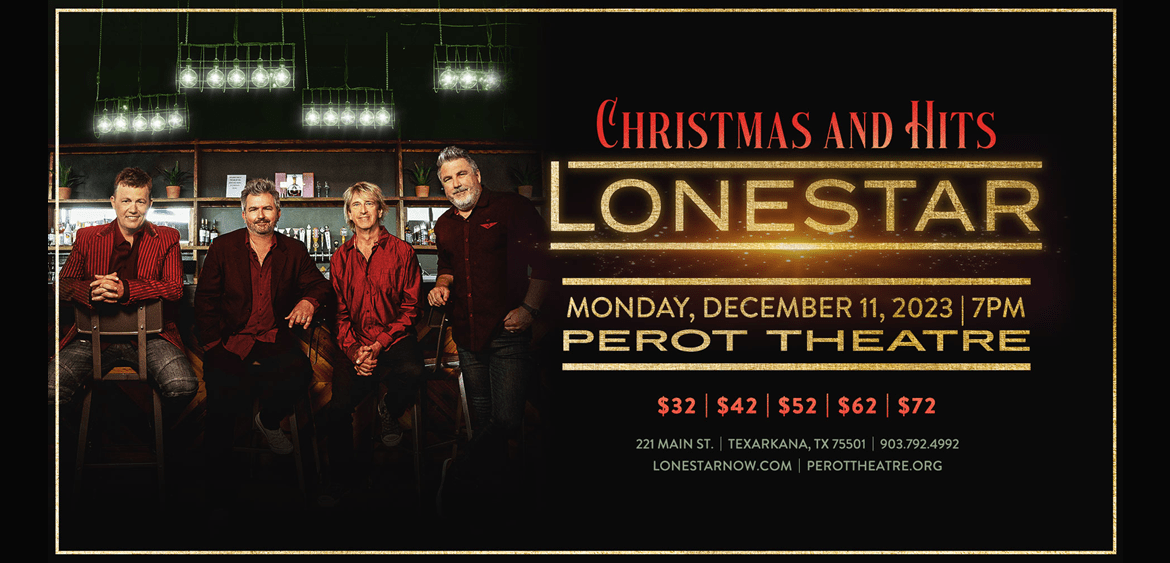 LONESTAR Brings Holiday Show ‘Christmas & Hits’ to Perot Theatre