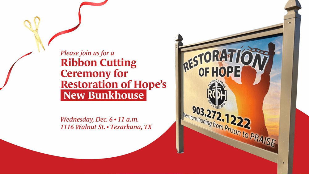 Join us for The Dream Center Houston Ribbon Cutting Ceremony @12PM CST -  The Lighthouse Church