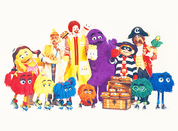 Vintage McDonald's Characters