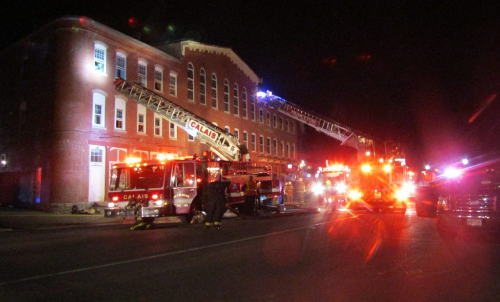 Fire In Downtown Calais Destroyed A Pub And Displaced Tenants WQDY 92