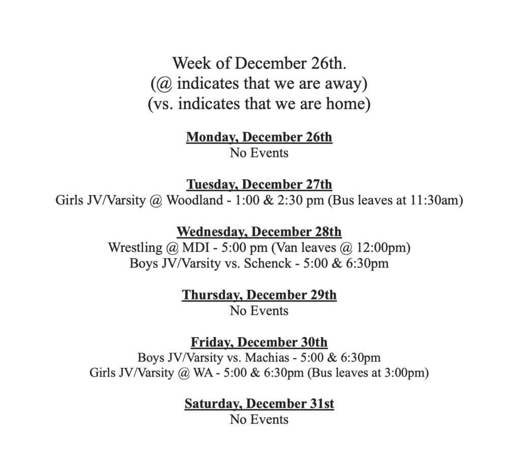 Calais HS Sports Events This Week WQDY 92 7FM WALZ 95 3FM Calais HS Sports Events This Week WQDY 92 7FM WALZ 95 3FM