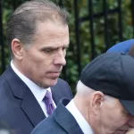 President Biden and his son Hunter Biden leave the White House; Washington DC USA - April 1^ 2024