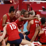 2021 Tokyo 2020 Olympic Games Women's Volleyball Gold Medal Match^ United States Team Champion^ Gold Medal