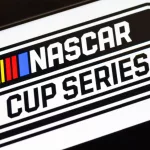 NASCAR Cup Series logo. It is the top racing series of the National Association for Stock Car Auto Racing