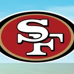 San Francisco 49ers National Football League ( NFL) team's vector logo and symbol isolated on white background.