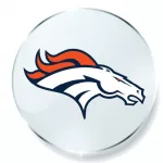 National Football League - NFL Denver Broncos vector logo on white background.