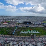 Daytona Beach^ FL^ USA: Daytona International Speedway plays host to the NASCAR Cup Series for the Daytona 500 in Daytona Beach^ FL^ USA. February 19^ 2023