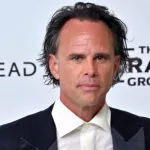 Walton Goggins at the Elton John Academy Awards Viewing Party at West Hollywood Park on March 2^ 2025 in W Hollywood^ CA